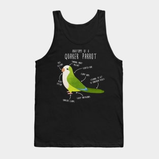 Green Quaker Anatomy Tank Top